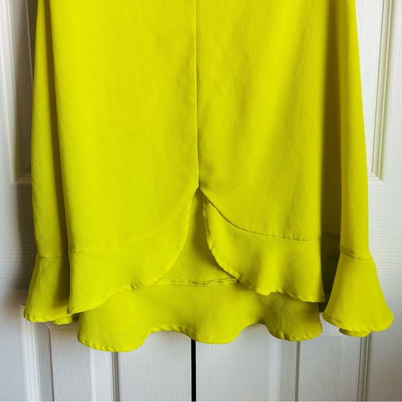 Lime Green Sleeveless Top - Picture 6 of 8